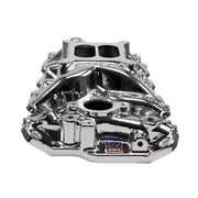 Edelbrock SBC Performer EPS Manifold - Chrome Plasma Coated Edelbrock Intake Manifolds