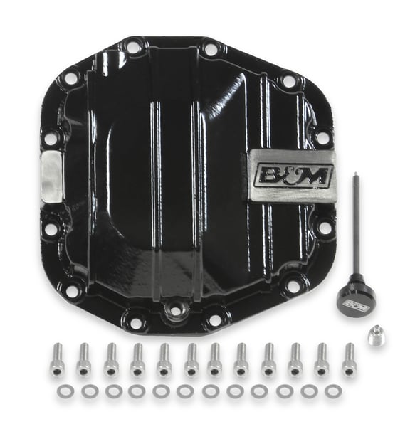 B&M Nodular Iron M220 Dana 44 AdvanTek Rear Differential Cover 12313 B&M Autoparts