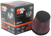 K&N Universal Clamp-On Air Filter 3-1/8in FLG / 4-15/16in B / 3-1/2in T / 4-3/8in H K&N Engineering Air Filters - Universal Fit