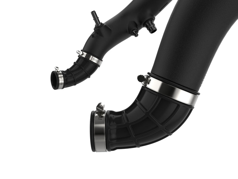 aFe 15-16 Ford F150 V6 3.5L Turbo Inlet Pipes - Black aFe Intercoolers