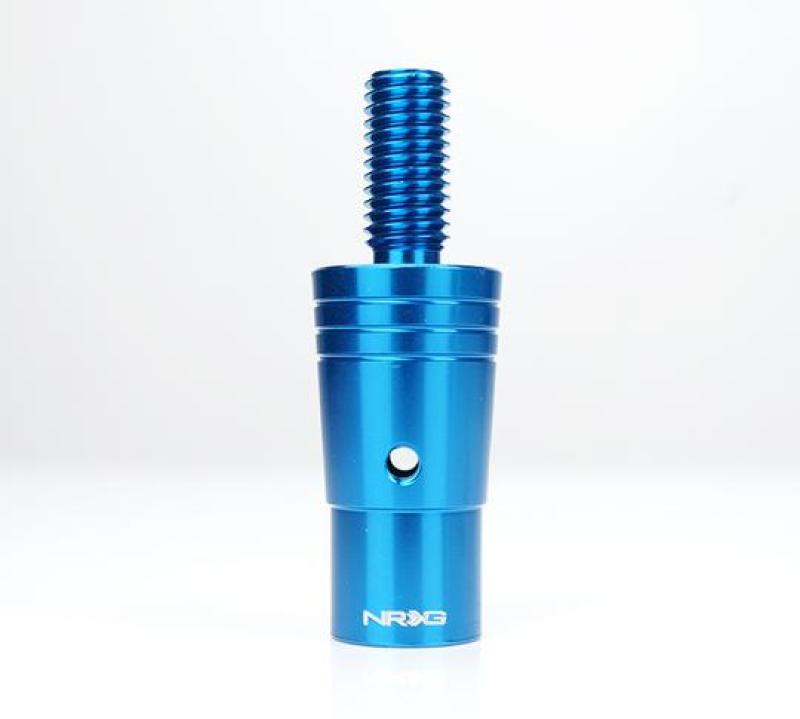 NRG 14mm Euro Aluminum Adapter w/ M10x1.5 Thread Pitch - Blue NRG Steering Wheel Hubs