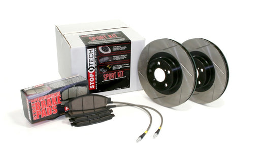 Sport Axle Pack, Slotted, Rear Stoptech Brake Rotors - Slotted