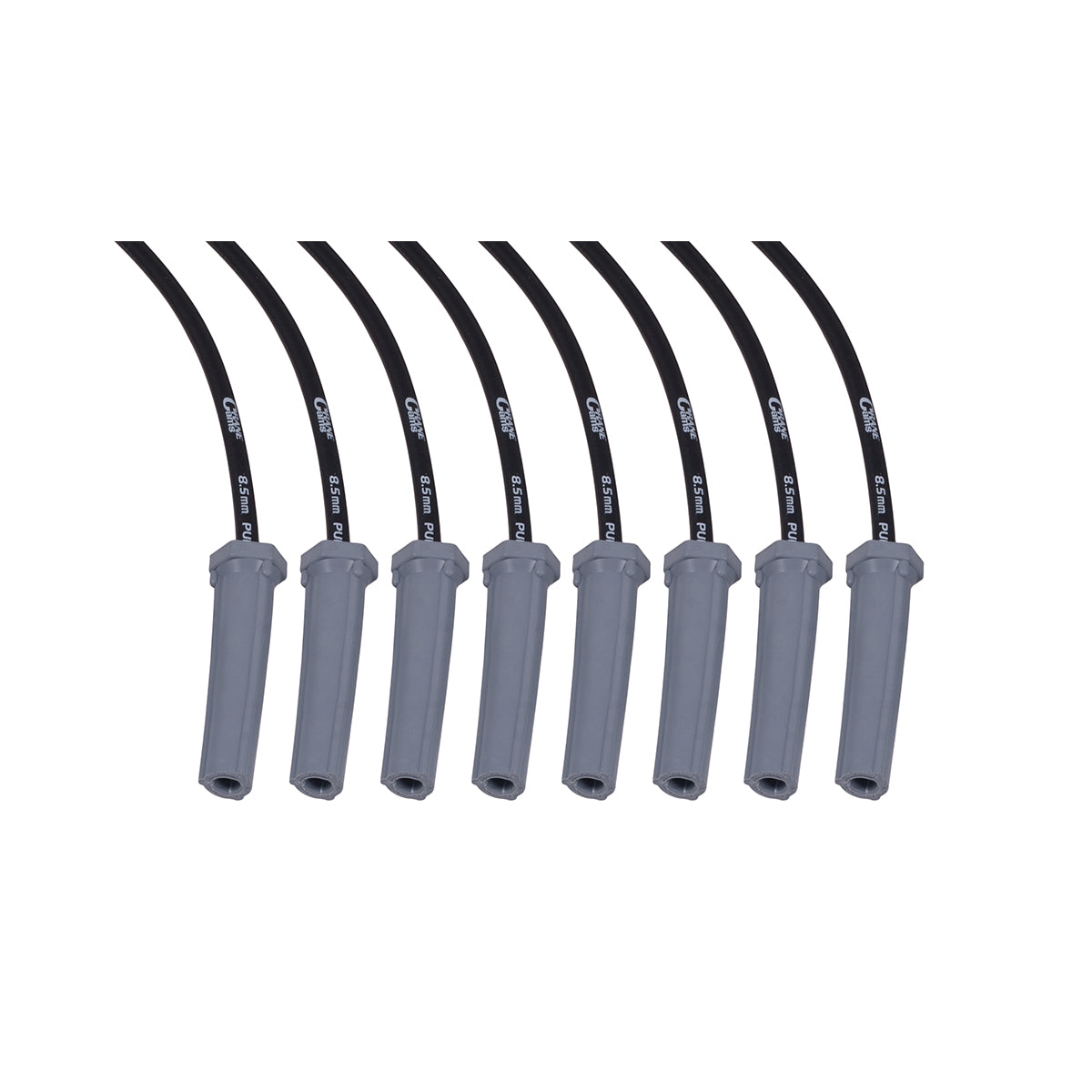 FAST Universal FireWire 8.5mm Black Spark Plug Wire Set For 8 Cylinder Engines - Straight Boots