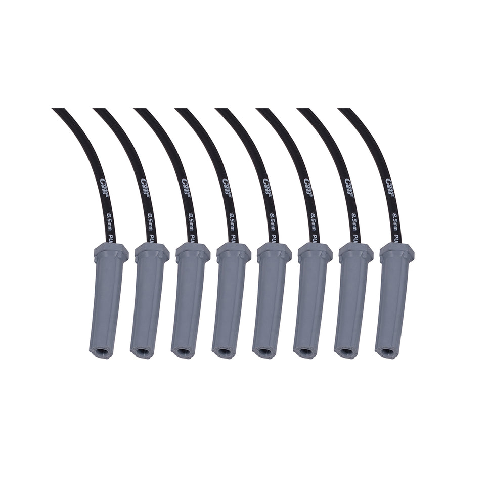 FAST Universal FireWire 8.5mm Black Spark Plug Wire Set For 8 Cylinder Engines - Straight Boots