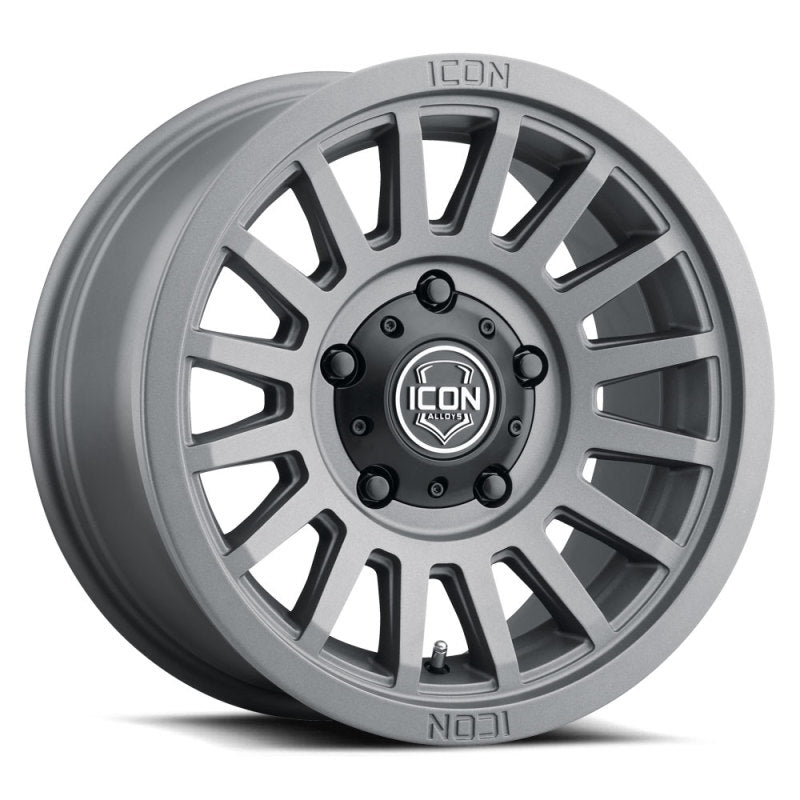 ICON Recon SLX 17x8.5 6x135 6mm Offset 5in BS 87.1mm Bore Charcoal Wheel ICON Wheels - Cast