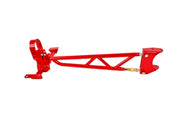 BMR 93-02 F-Body w/ DSL Torque Arm Tunnel Mount (For Stock Exhaust) - Red BMR Suspension Suspension Arms & Components