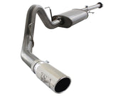 aFe MACHForce XP Exhausts Cat-Back SS 409 EXH Polished CB Ford F-150 11-12 V6-3.5L (tt) aFe Catback