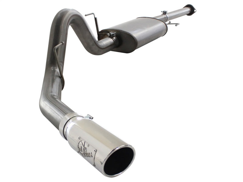 aFe MACHForce XP Exhausts Cat-Back SS 409 EXH Polished CB Ford F-150 11-12 V6-3.5L (tt) aFe Catback