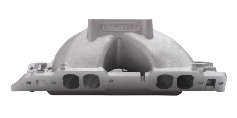 Edelbrock Manifold BBC Short Deck Super Victor 565 Conventional Rect Port Heads Edelbrock Intake Manifolds