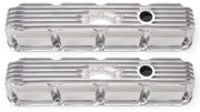 Edelbrock Valve Cover Classic Series Chrysler Magnum V8 Polshed Edelbrock Valve Covers
