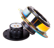 NRG Quick Release Gen 2.5 - Black Body / Neochrome Ring NRG Quick Release Adapters