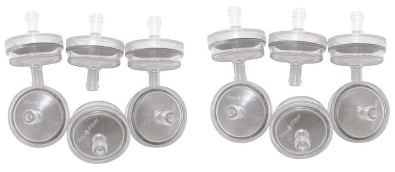 K&N Stainless Mesh Fuel Filter 12in LN Gas Filter .25in FLG 1.75in L K&N Engineering Air Intake Components