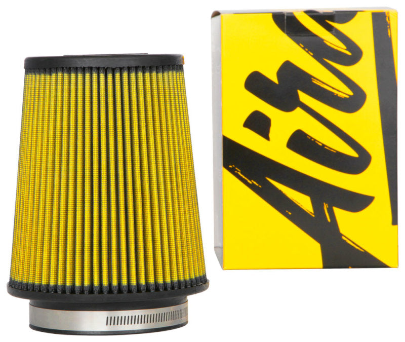 Airaid Universal Air Filter - Cone 4in Flange x 6in Base x 4-5/8in Top x 7in Height - Synthaflow Airaid Air Filters - Universal Fit