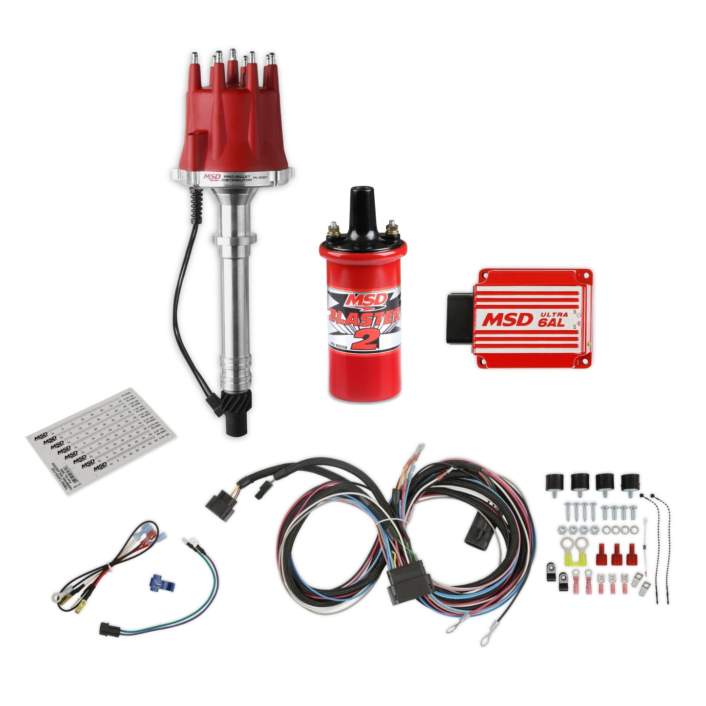 Chevy V8 Pro-Billet Distributor Bundle