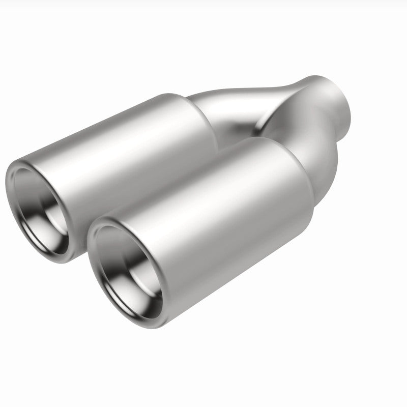 MagnaFlow Tip 1-Pk Dual Rnd Re DW 3x10 2.2