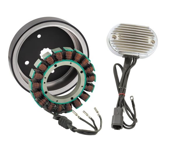 Charging System Kit - 38 Amp - Twin Cam 152304 ACCEL Autoparts