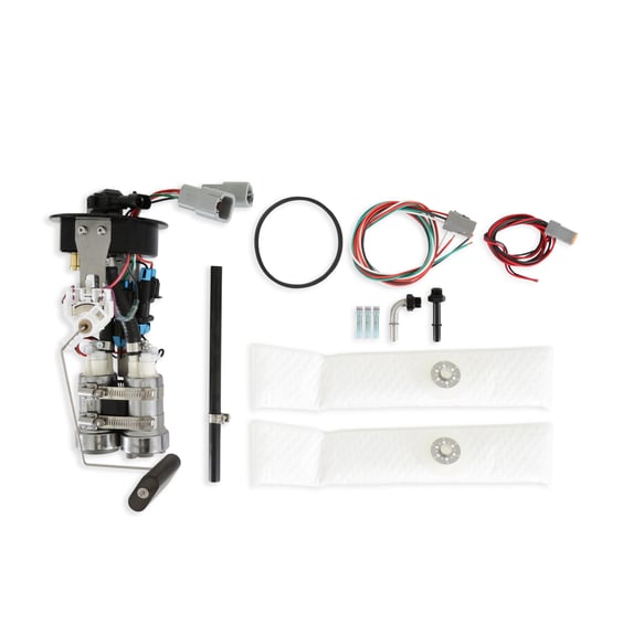HOLLEY PUMP MODULE SYSTEM - Twin 450 LPH 12-365 HOLLEY Autoparts