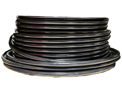 Aeromotive PTFE SS Braided Fuel Hose - Black Jacketed - AN-12 x 8ft Aeromotive Hoses