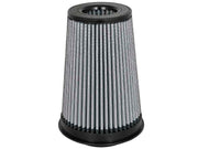 aFe Magnum FLOW Pro DRY S Air Filter 3-1/2in F x 6in B x 4-1/2in T (Inverted) x 9in H aFe Air Filters - Universal Fit