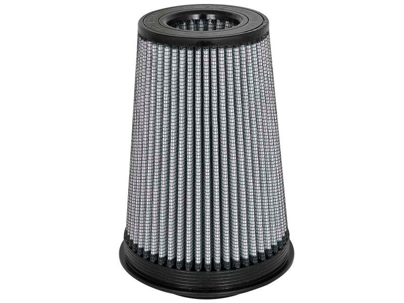 aFe Magnum FLOW Pro DRY S Air Filter 3-1/2in F x 6in B x 4-1/2in T (Inverted) x 9in H aFe Air Filters - Universal Fit