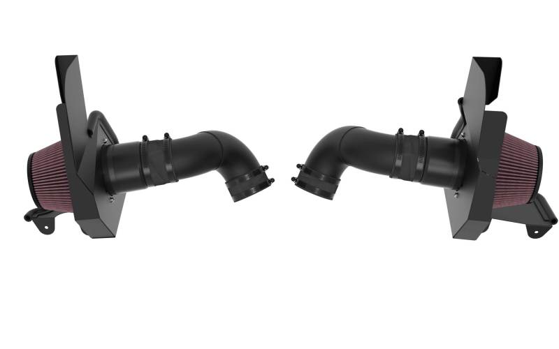 K&N 2024+ Ford Mustang V8 5.0L Typhoon Performance Air Intake System K&N Engineering Cold Air Intakes