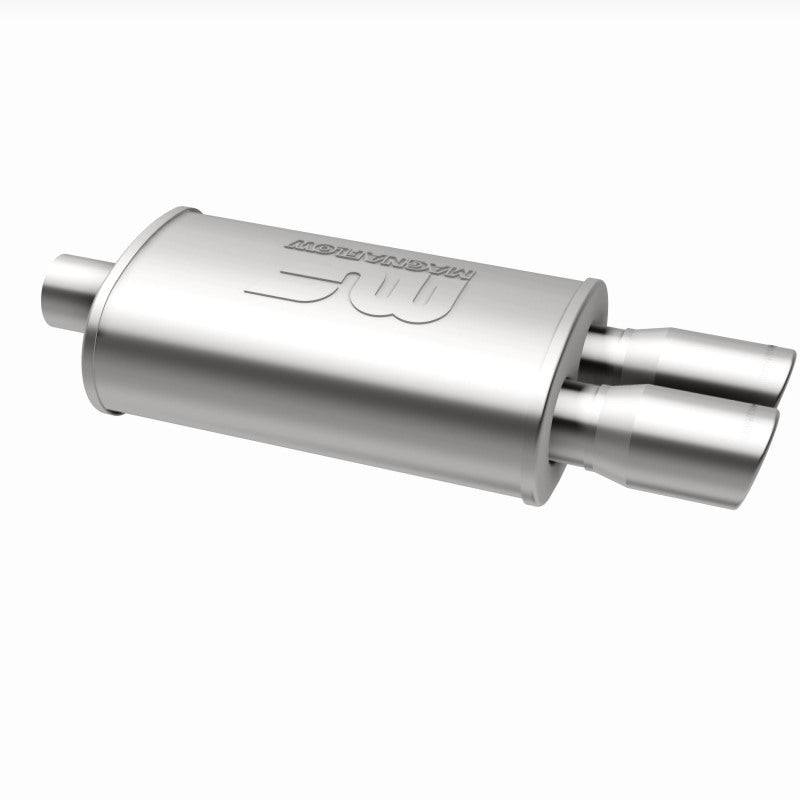 MagnaFlow Muffler W/Tip Mag SS 14X5X8 2.25/3 Magnaflow Muffler
