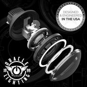 Oracle Oculus 7in Bi-LED Projector Headlights for Jeep Wrangler JK - 6000K ORACLE Lighting Headlights