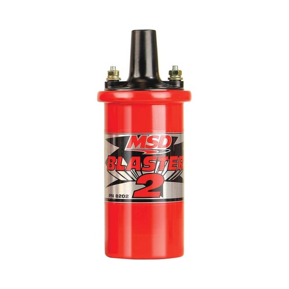 MSD Ignition Coil - Blaster 2 - Red 8202 MSD Autoparts
