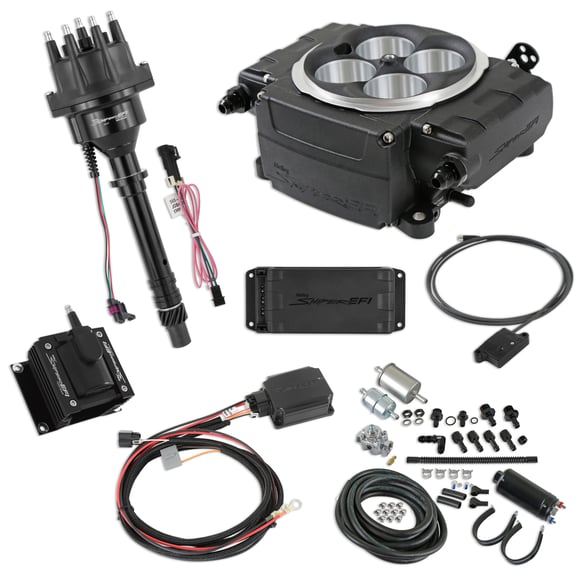 Sniper 2 EFI Bundle with HyperSpark Ignition System 550-511-BPK-SBC HOLLEY EFI Autoparts