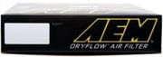 AEM 2015 Ford Mustang 2.3L/3.7L/5.0L Dryflow Air Filter AEM Induction Air Filters - Drop In