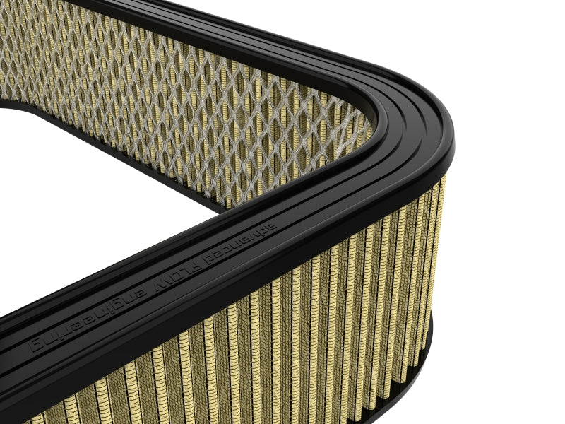 aFe Magnum FLOW Custom Air Filter 20-1/4 IN L x 16-3/8 IN W x 5-1/4 IN H w/ Expanded Metal aFe Air Filters - Universal Fit