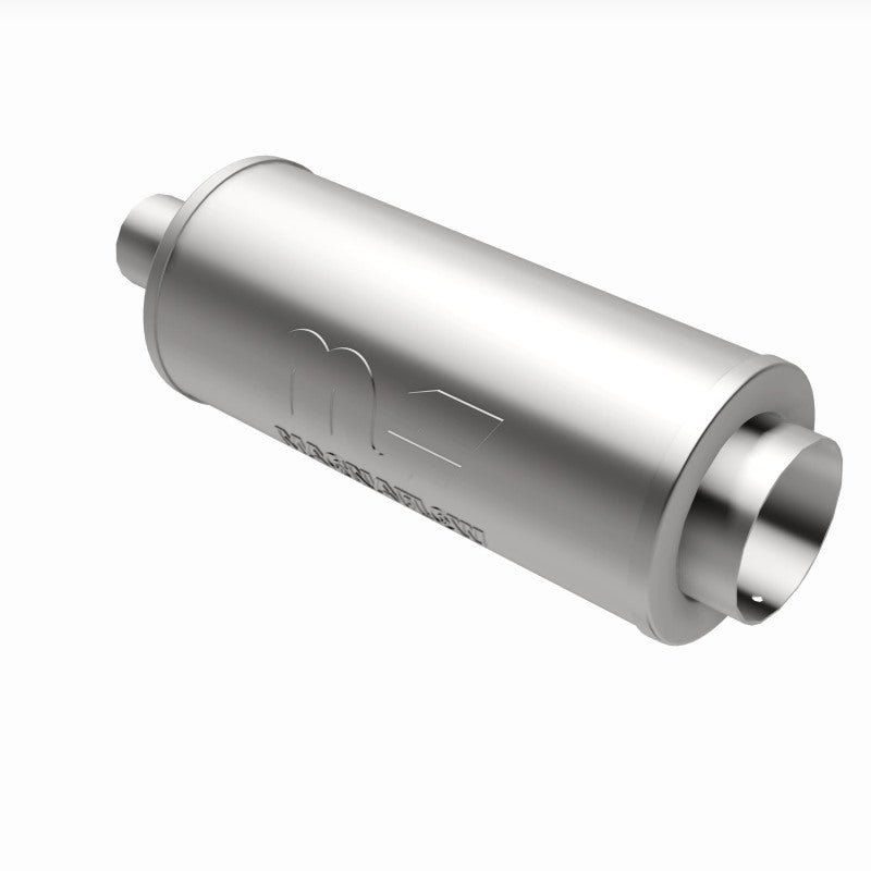 MagnaFlow Muffler W/Tip Mag SS 14X6X6 2.25/4. Magnaflow Muffler