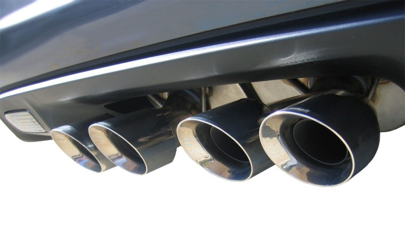 Corsa 2012-2013 Chevrolet Corvette C6 ZR1 Sport Cat-Back Dual Rear Exit w/ Twin 4.0in Pol Tips CORSA Performance Catback