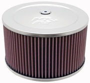 K&N Round Air Filter Assembly 5.125 in FLG / 9in OD / 6.375 in H w/ Vent K&N Engineering Air Filters - Universal Fit