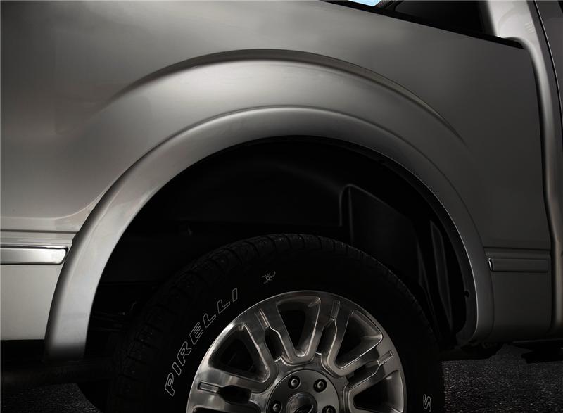Husky Liners 06-14 Ford F-150 Black Rear Wheel Well Guards Husky Liners Wheel Well Liners
