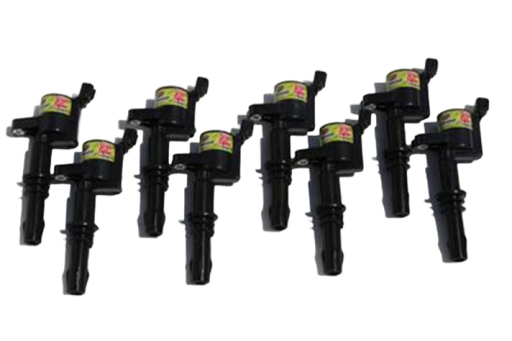 Granatelli 97-10 Ford F-150 4.6L 25KV OEM Coil Pack Replacements - Black (Set of 8) Granatelli Motor Sports Ignition Coils - Upgrade