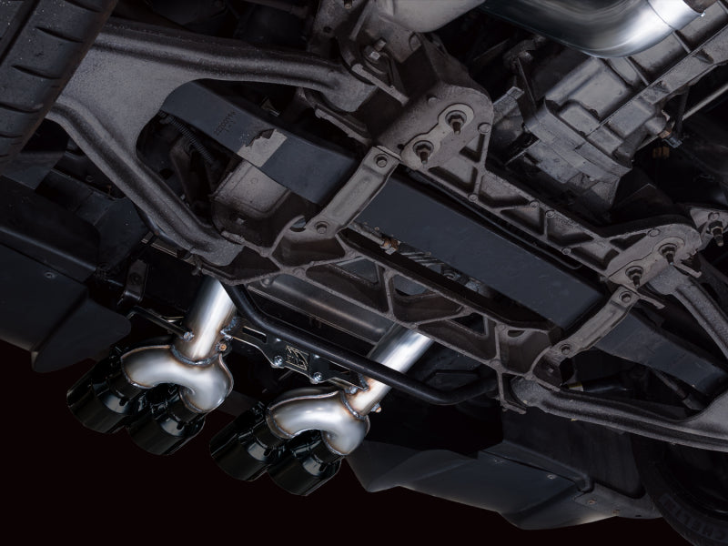 AWE Tuning C6 Chevrolet Corvette Z06/ZR1 Track Edition Axle-Back Exhaust w/ Diamond Black Tips AWE Tuning Axle Back