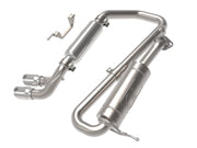 aFe 18-21 Suzuki Jimny Takeda 2-1/4in. 304 SS Cat-Back Exhaust w/ Polished Tip aFe Catback