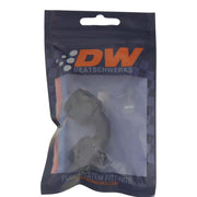 DeatschWerks 8AN Flare Female Swivel 90-Degree to 8AN Flare Female Swivel - Anodized Matte Black DeatschWerks Fittings