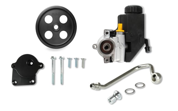 Holley Power Steering Kit for Gen III Hemi Swaps - Late Car - Low Pressure 97-382 HOLLEY Autoparts