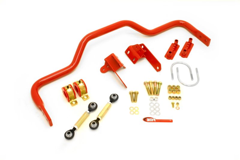 BMR 82-02 3rd Gen F-Body w/ 2.75in Axles Rear Hollow 1.375in Xtreme Anti-Roll Kit - Red BMR Suspension Sway Bars