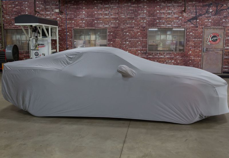 ROUSH 2015-2019 Ford Mustang Satin Stretch Indoor Car Cover Roush Car Covers