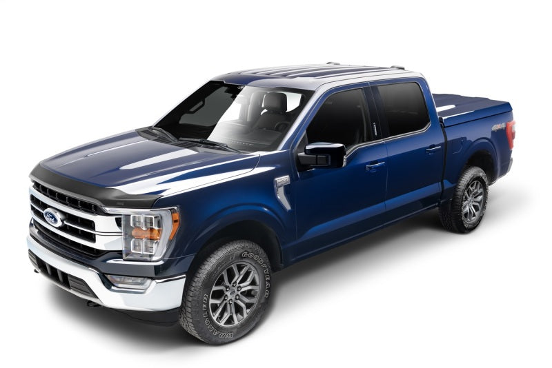 Husky Liners 17-22 Ford F-250/350/450/550 Super Duty Aeroskin Low Profile - Matte Black Husky Liners Hood Deflectors