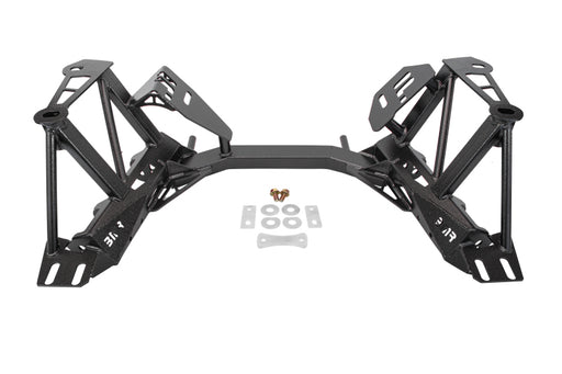 BMR 79-95 Ford Mustang K-Member Premium Version w/o Spring Perches - Black Hammertone BMR Suspension Crossmembers