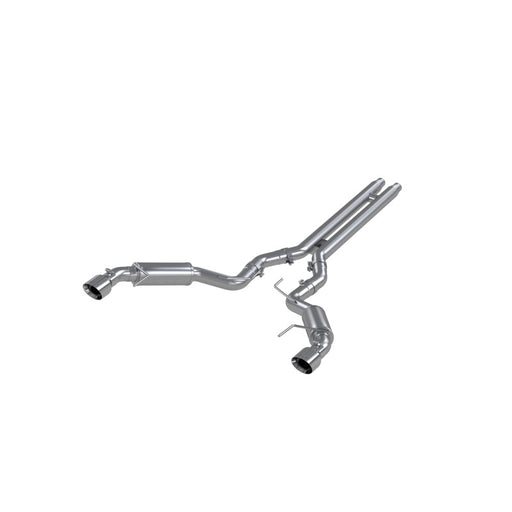MBRP 15-17 Ford Mustang GT 5.0 3in Cat Back Dual Split Rear Race Version 4.5in Tips - T409 MBRP Catback