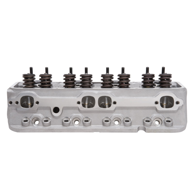 Edelbrock Cylinder Head SBC E-Cnc 185 64cc Straight Plug for Hydraulic Roller Cam Complete Edelbrock Heads
