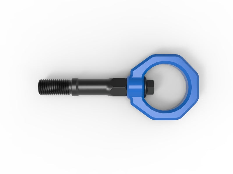 aFe CONTROL Rear Tow Hook Chevrolet Corvette (C8) 20-25 V8-6.2L- Blue aFe Tow Hooks