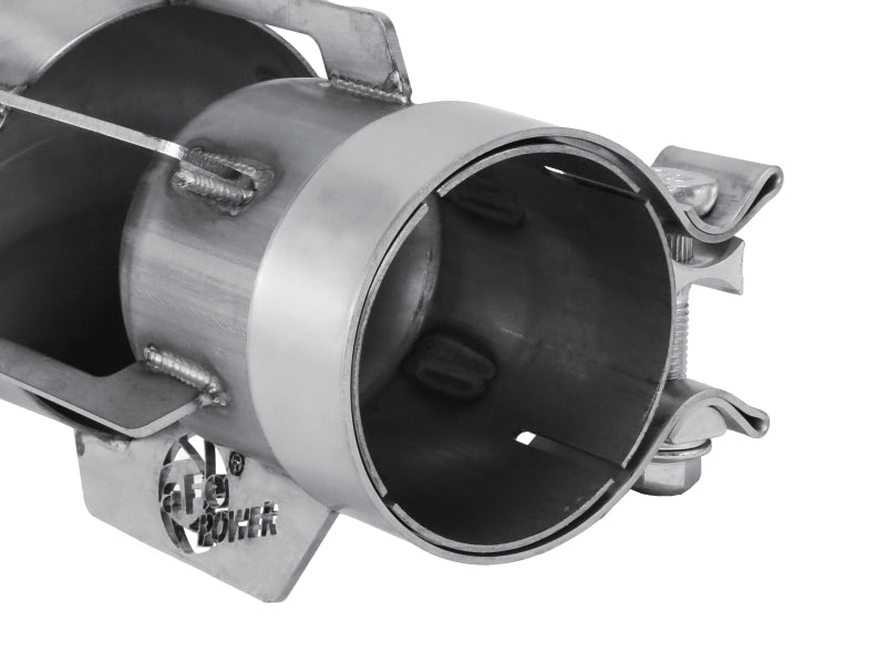 aFe MACH Force-Xp 304 Stainless Steel Clamp-on Exhaust Tip Brushed aFe Tips