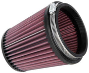 K&N Filter Universal Rubber Filter Round Tapered 4.5in Flange 5.875in Base 4.5 inch Top 6in Height K&N Engineering Air Filters - Universal Fit