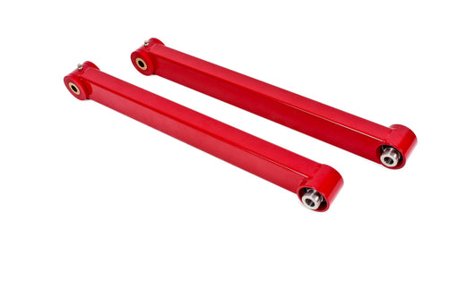 BMR Suspension 05-14 Ford Mustang S197 Non-Adjustable Polyurethane Spherical Bearing Combo- Red BMR Suspension Control Arms